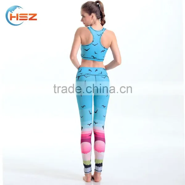 HSZ-YD46011 Sexy Indian Hot Sex Tight Photos Legging Free Panties Sample Sport Tights Leggings Women Yoga Wear photo-4