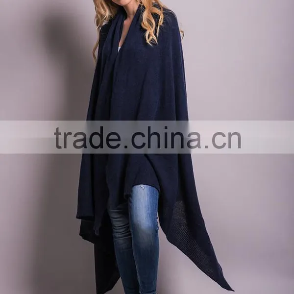 Women Wholesale Blanket Scarf Shawl Knitted Poncho Shawl And Scarf 2016 photo-2