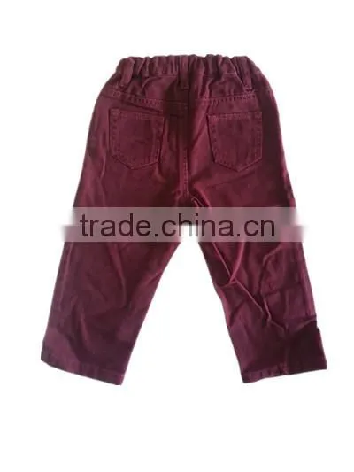 The Latest Boys Jeans in Purplish Red G13 photo-2