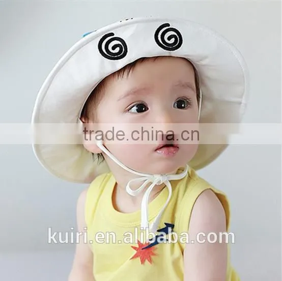 Kid Unisex Printing Sun Hats Bucket Hat With Fly on the Top photo-3