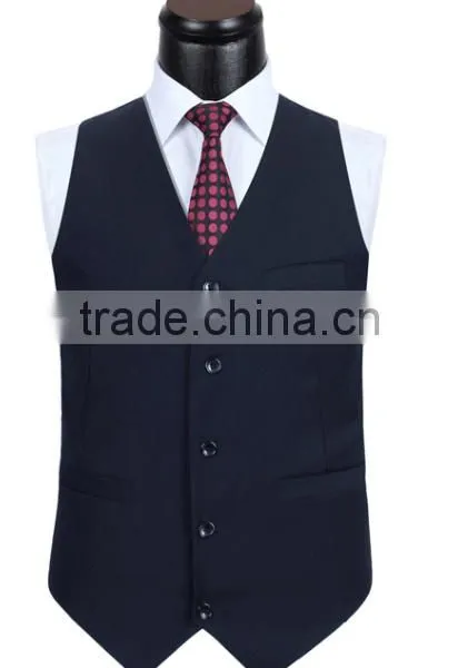 2017 Fashion Latest Design China Factory Boy Formal Customised Waistcoat photo-3