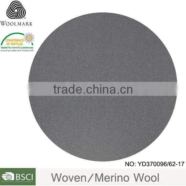 Wool Poly Blend Fabric Wholesale, 300g/m Wool Suit Fabric photo-3