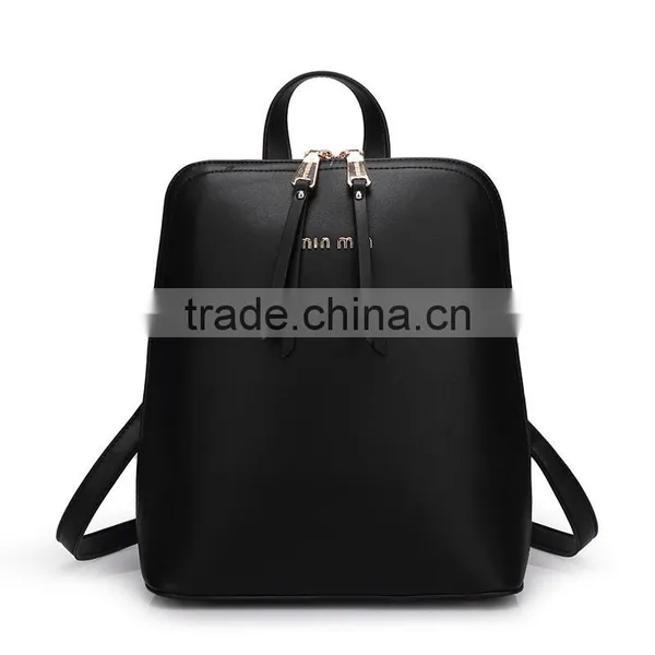 2016 New Design Early Ladies Leather Backbag photo-5