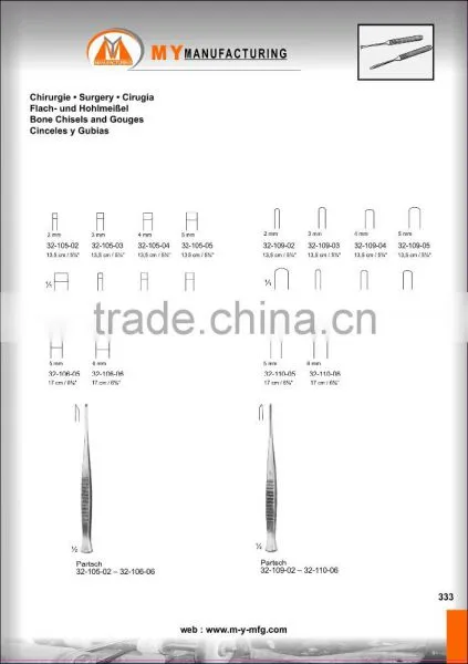 Bone Chisels and Gouges photo-2