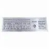 Excellent Tactile Feedback Panel Mount Metal Keyboard With IP65 Rating CE Compliant