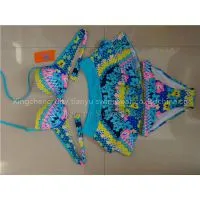 2014 New Fashional Bikini Set Embroidary Swimsuit