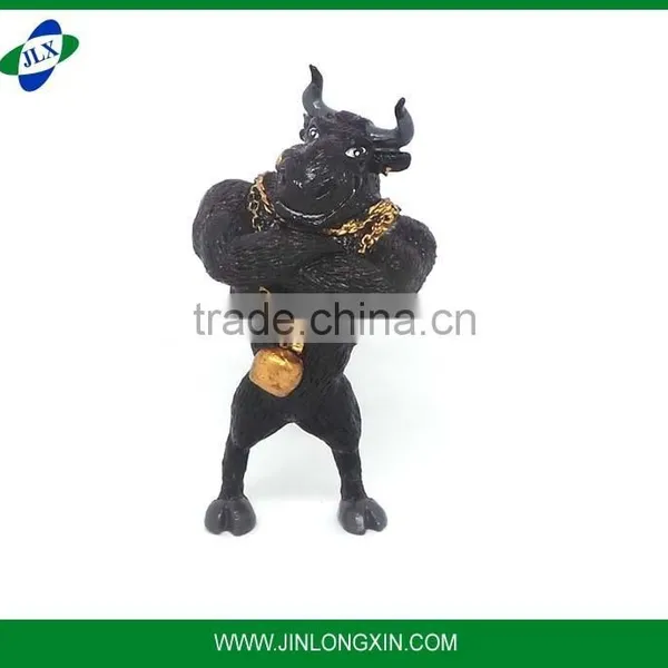 PVC animal character shape keychain