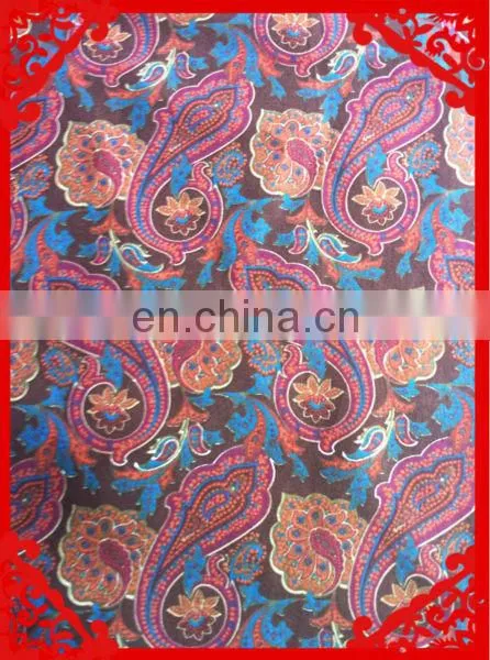 2015 Latest Italy Design Pattern Small Flower Cashew Print Paisley Printed Fabrics photo-2