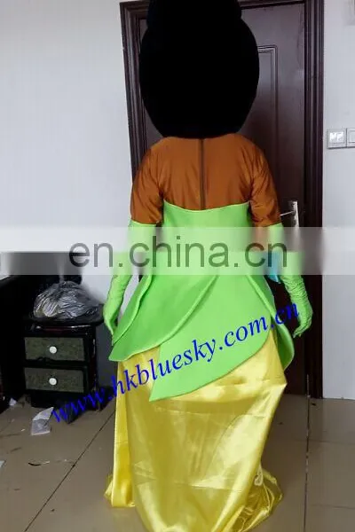Character Tiana Cartoon Mascot Costume for Halloween photo-3