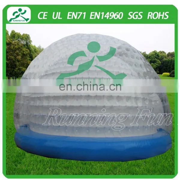 Inflatable Double Layer Tent, Inflatable Bubble Tent for Outdoor Activity photo-2