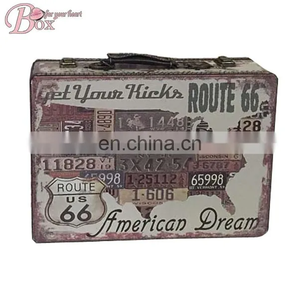Children Cardboard Paper Suitcase With PU Handle photo-5
