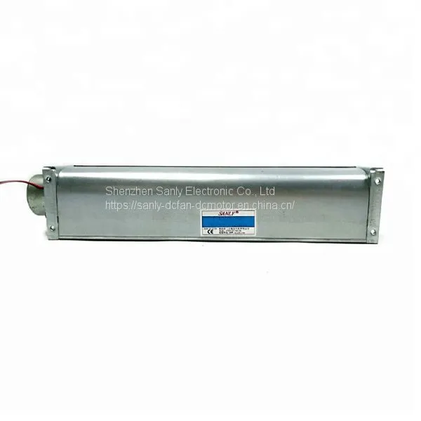 40*250mm 24V dc Ball Bearing High Speed 2000RPM Cross Flow Fan photo-3