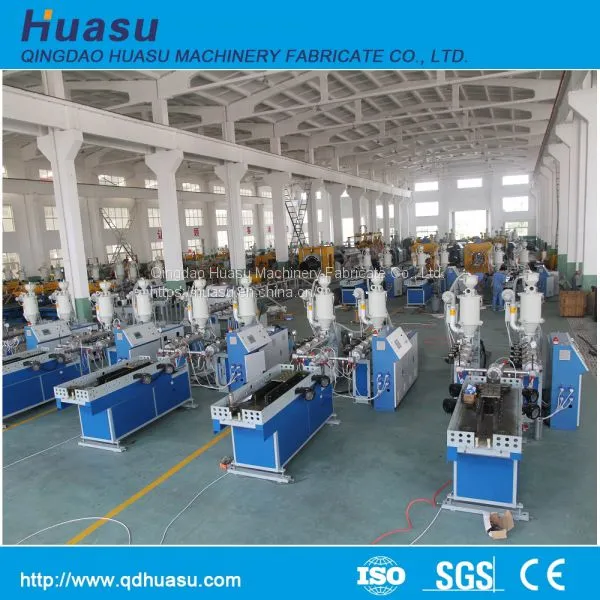 High Quality HDPE Single Wall Corrugated Pipe Extrusion Line Machinery photo-4