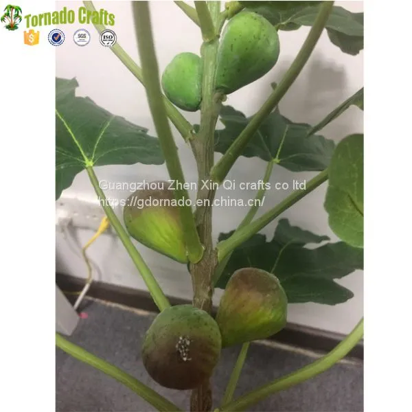 Artificial Fiddle Leaf Fig Tree Potted Bonsai Ficus Lyrata Green Plant Indoor Decoration photo-5