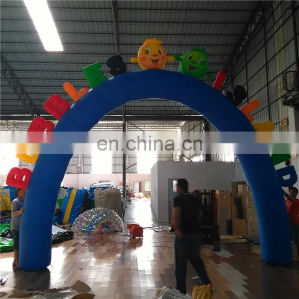 Waterproof LED Lighted Inflatable Letter Arch,Arched Door For Rental And Advertising photo-6