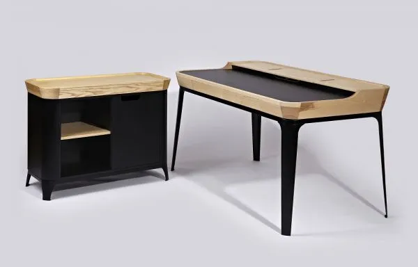 Computer Office & Study Desks Simple Writing Desk Herman Miller Design Airia Desk photo-4