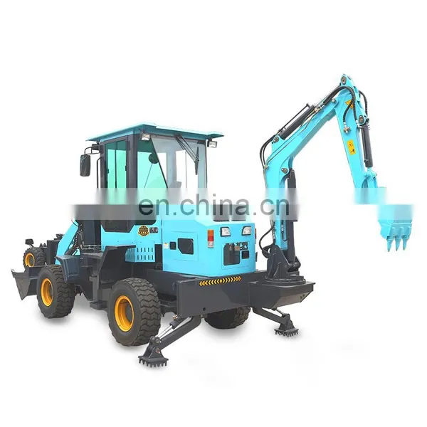 Multi-purpose 3 in 1 Digger Machine Excavator Loader Forklift for Sale photo-4