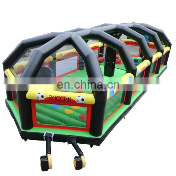 All In One Inflatable Sports Arena 5 In 1 Combo Football Twister Volleyball Game Field photo-2