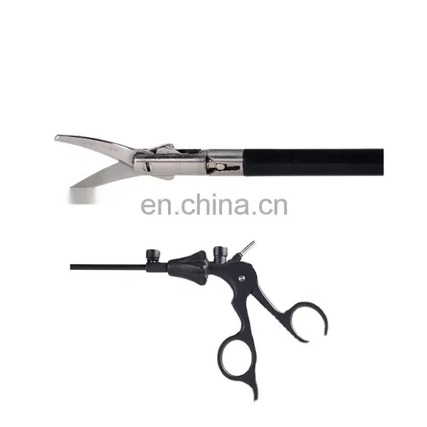 Geyi Autoclavable Laparoscopic Instruments Veternary Surgery 2.8mm Curved Scissors Grasping Forceps for Cats and Gods photo-4