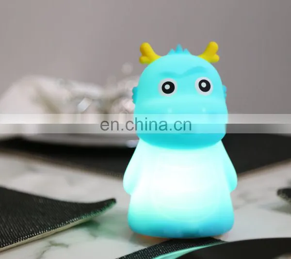 Wholesale Silicone Lamp Cute Animal Silicone Baby Night Light for Kids photo-4