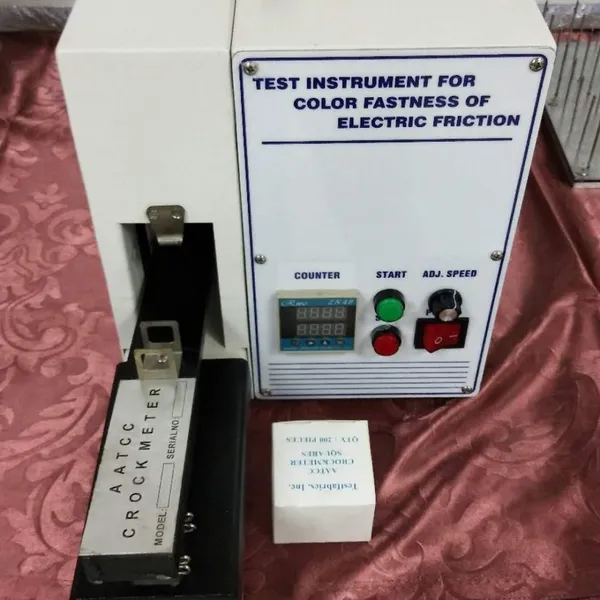 Textile Auto Colour Fastness Friction Testing Machine Electric Friction Tester