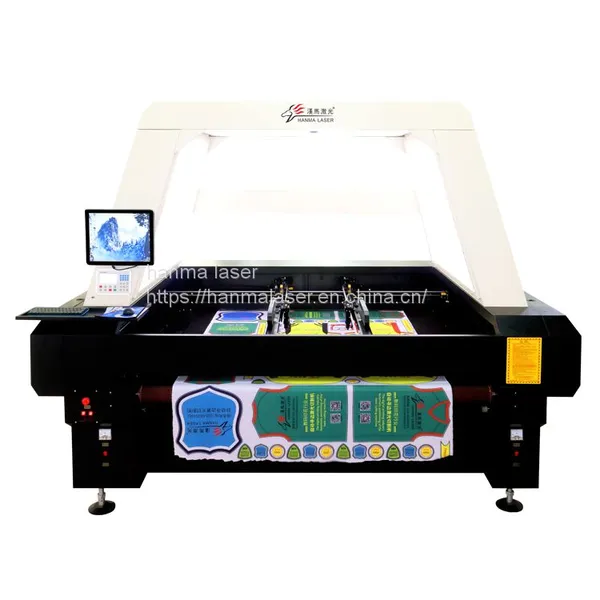 Hanma Laser 1800*1500mm Leather/foma HM-K18 SCCD Laser Cutting Machine High Efficiency Laser Cutting Machine From China photo-2