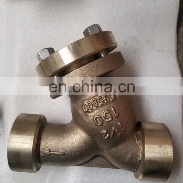 Y Type Strainer Manual Operation Mesh Copper B62 C95800 Body Materials BW End photo-2