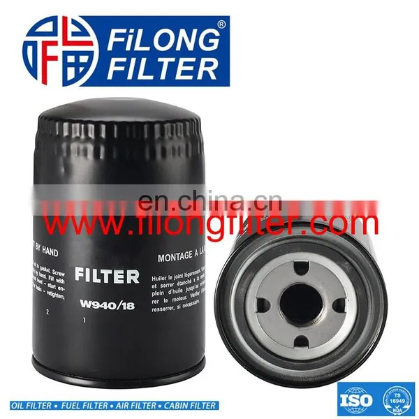 FILONG Manufacturer Factory Price Heavy Duty Truck Parts Oil Filter Factory WK940/18 1160024 photo-2