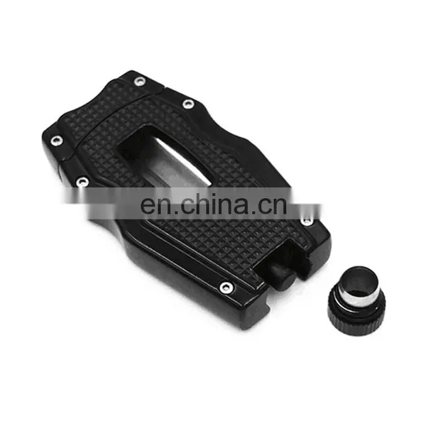 Cigar Accessories Portable Cigar Cutter V Shaped With Punch Set Combo photo-5