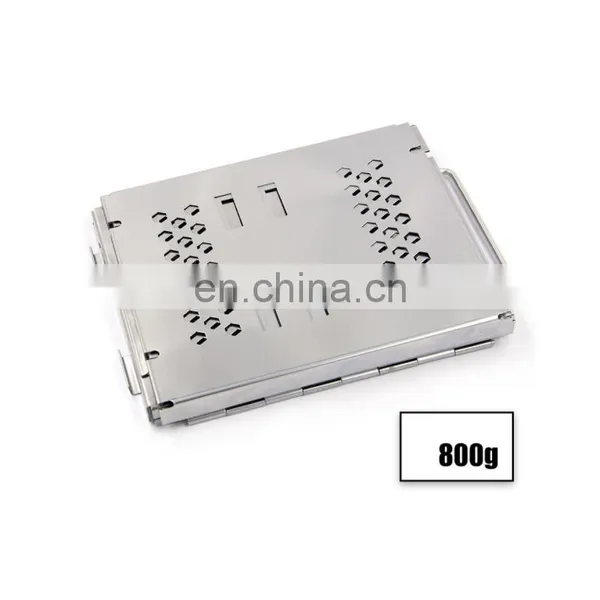 Easily Assembled Folding Stainless Steel Bbq Grill photo-3