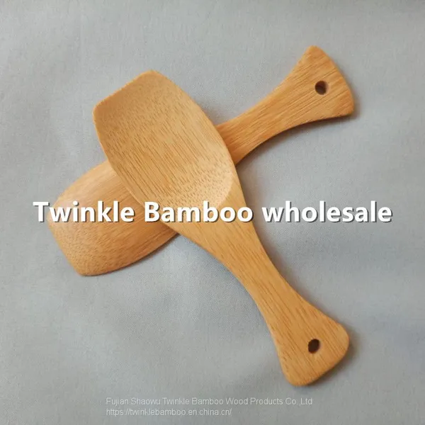 Bamboo Spoon Sale China Manufacturer Twinkle Bamboo Tea Spoon Wholesale photo-2