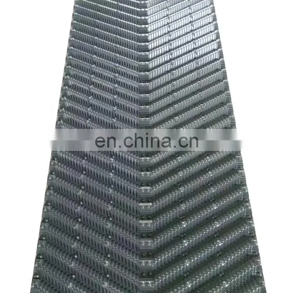 CF1900 Pvc Cooling Tower Infill Media High Temperature Honeycomb 19mm Counter Flow Cooling Tower Fill photo-3