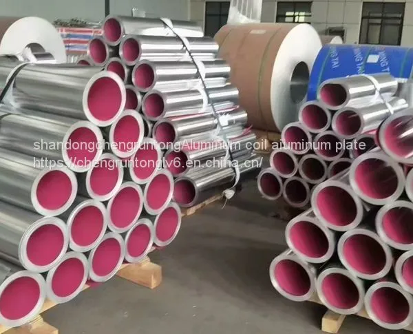 Thermal Insulation Aluminum Roll Covered With Sarin Film Kraft Paper Aluminum Roll Processing Production Wholesale Sales photo-2