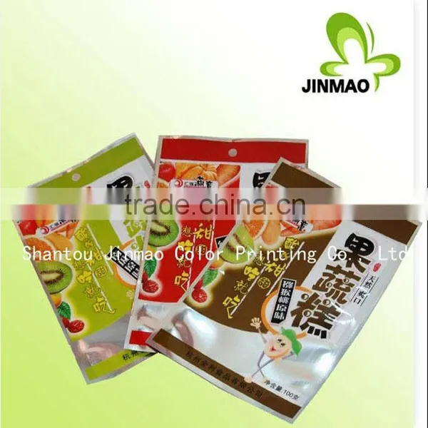 Three Sides Sealed Packaging Bags