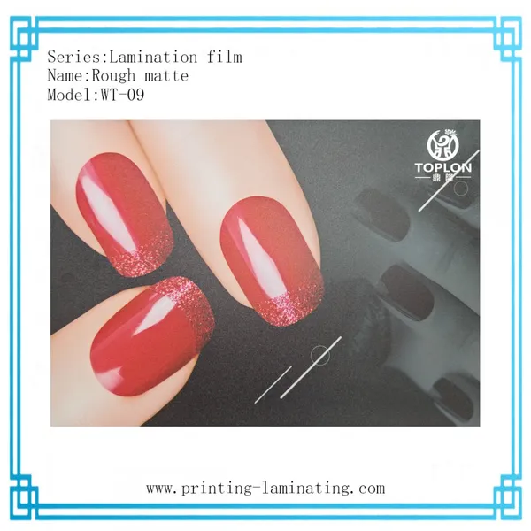 Rough Matte/WT-09: Photo Protection Film Cold Lamination Film for Wedding Album and Wedding Frame Wedding Materials Laminate Roll photo-1