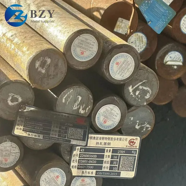 Machining Use Smooth Surface Cold Drawn Carbon Steel Bar With Tight Dimensional Tolerance photo-5