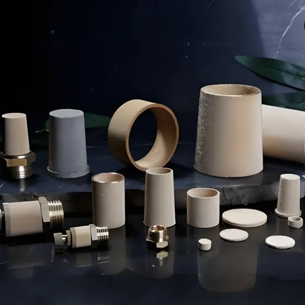 Sintered Copper Powder Filter Element 10 Micron 200°C 2