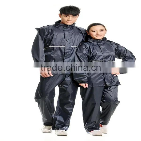 YANLI 100% Waterproof, Oxford Poncho Raincoat/rain Poncho for Adult