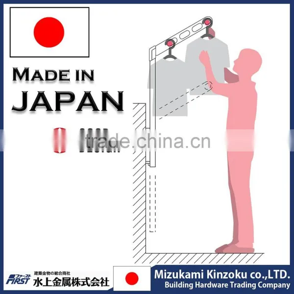 Best-selling and Functional Clothes Drying Rack Height Adjustable Made in Japan photo-4