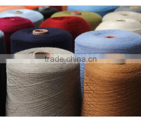 50% Merino Wool 50% PVA Yarn 2/100nm Worsted Yarn Merino Wool Yarn photo-2
