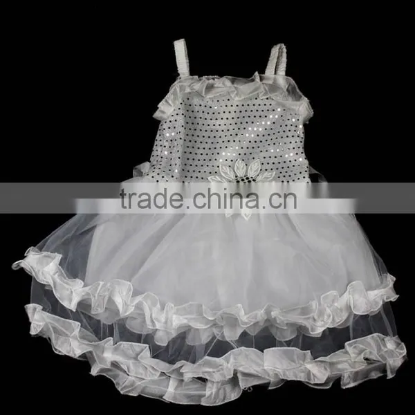 New Design Small Girl Kids Latin Dance Shirt for Cosplay Party photo-5
