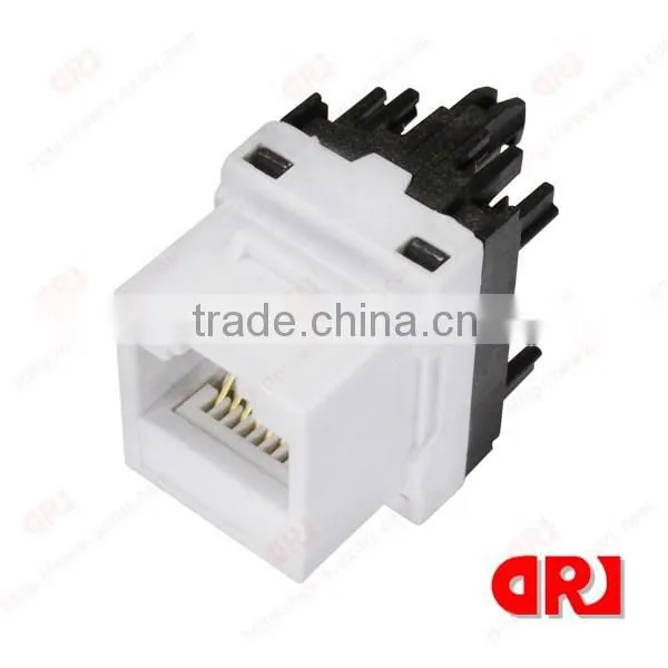 High-performane ABS UTP Toolless CAT6A Keystone Jack photo-2