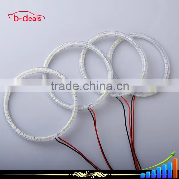 B-deals Super Bright 12V 4PIECES 3528 Smd Led Angel Eyes for E30/E32/E34 photo-2