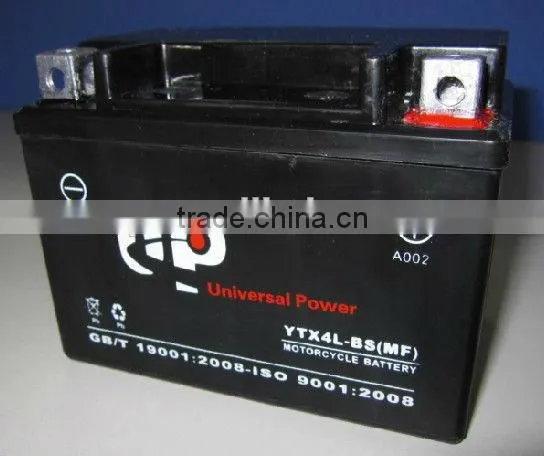 12v 4ah YB4L-B Motorcycle Battery Suppliers photo-2