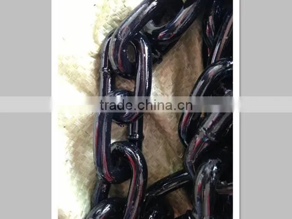 Black Chain China Manufacturers Anchor Chain for Ship photo-2