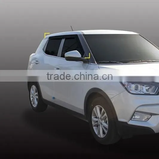 Chrome Door Visor(Window Visor) Tivoli