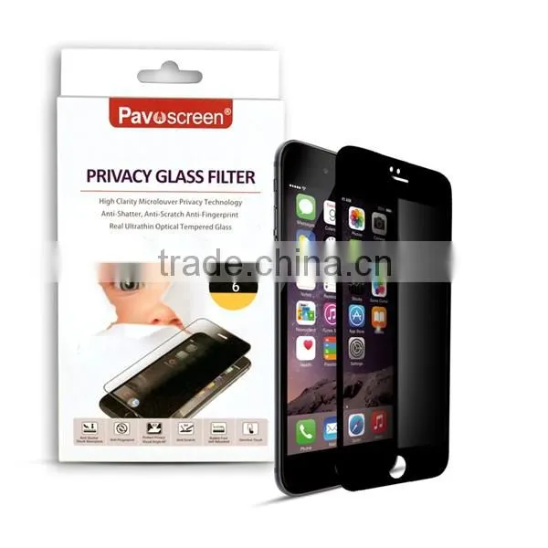 0.33mm Anti-spy Privacy 2.5D Tempered Glass Screen Protector for Iphone 6s Supplier's Choice photo-2