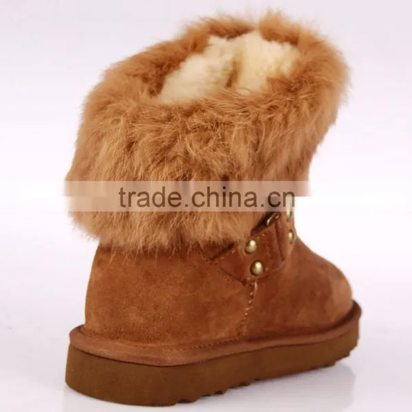 HFUGG Womens Snow Boots Shiny Snow Boots photo-2