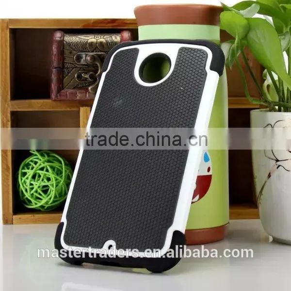 Cheap Hard PC Football Grain 3 in 1 Back Cover Case For HTC NEXUS 6 MT-3062 photo-3