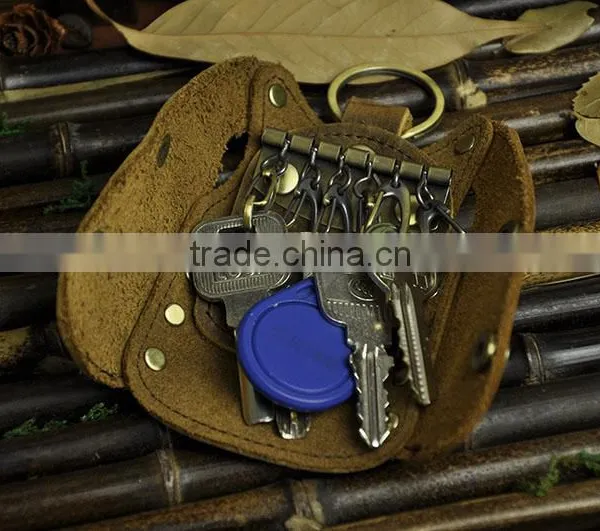 Custom Multiple Vest Genuine Leather Cool Key Holder photo-4